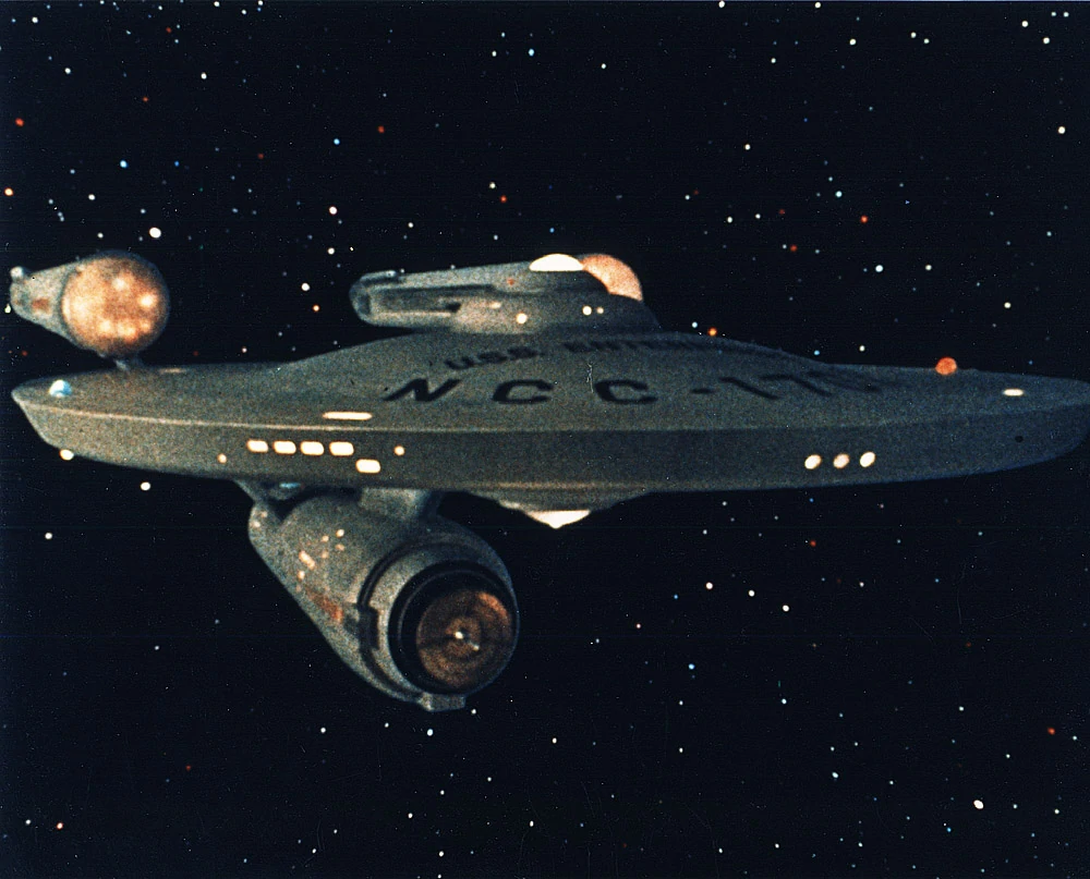 Picture of starship Enterprise NCC-1701.